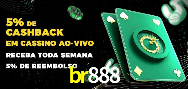 Promoções do cassino ao Vivo br888